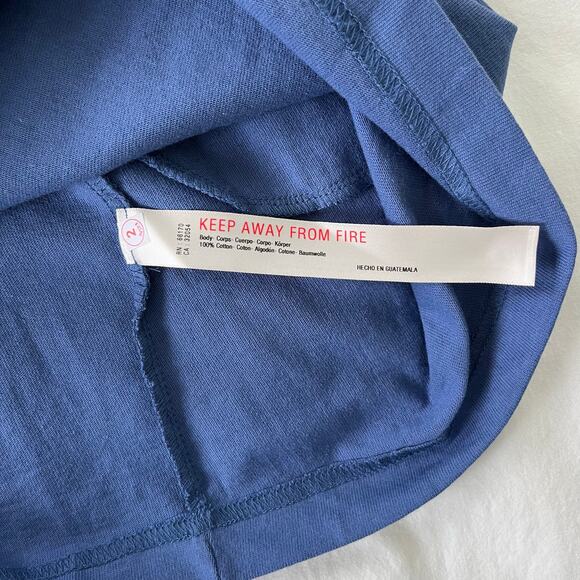 Free People Beach Nichola Sleeveless Romper Dress in Indigo Blue, Size Medium - Picture 9 of 11